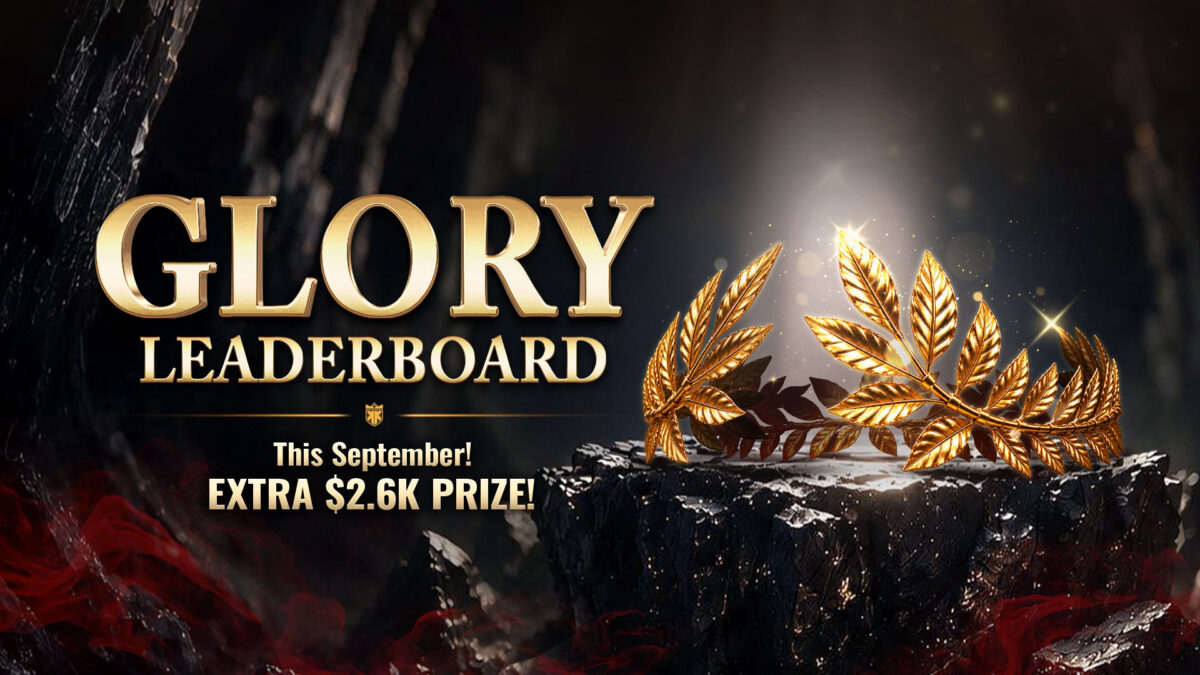 KKPOKER GLORY LEADERBOARD